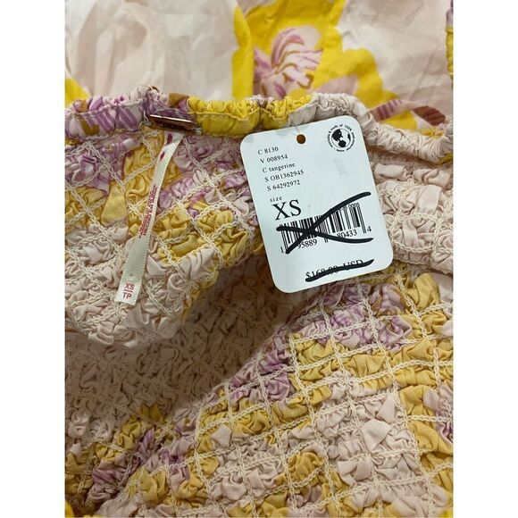 NWT Free People Kalina Printed Midi Dress Size XS - Picture 8 of 9